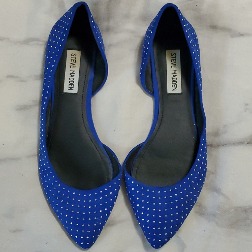 Cobalt Blue Steve Madden Slip-on